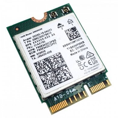 9462NGW Placa wifi Intel Bluetooth 5.0 Dual band 2.4 e 5GHZ