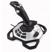 Joystick Logitech Extreme 3D Pro 12 conveniently placed action buttons, 8-way rubberized hat switch, and rapid
