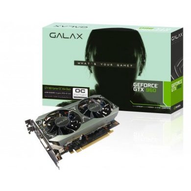 96NQH8DHD8Z4 Placa de Vídeo Galax GeForce GTX 960 OC