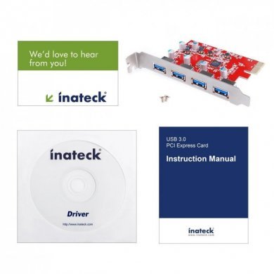 97-KT4004-US Inateck Placa USB 3.0 PCI-E x1 para MAC Pro