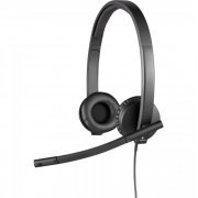 Logitech Headset H650e USB Stereo com controle em lin