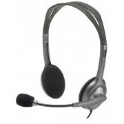 Headset Logitech H111 conector P2 3.5mm cabo 1.8m 