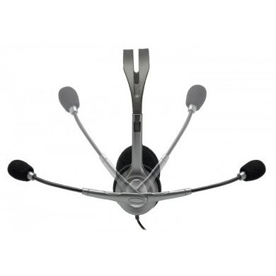 981-000612 Headset Logitech H111 conector P2 3.5mm cabo 1.8m