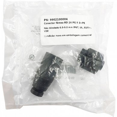 Conector fêmea RD 24 PG 9 3+PE