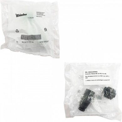 Conector fêmea RD 24 PG 9 3+PE