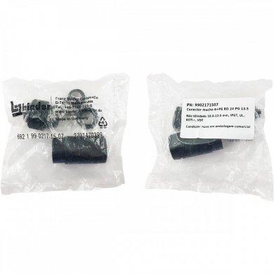 9902171507 Conector macho 6+PE RD 24  PG 13.5
