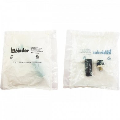 Conector macho M12 4T 6.0 e 8.0mm não blindado