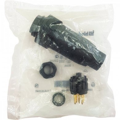 9907090005 Conector M12 macho 4+PE RD30