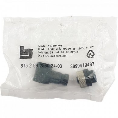 9925302403 Conector angular M12 2 PE IP67