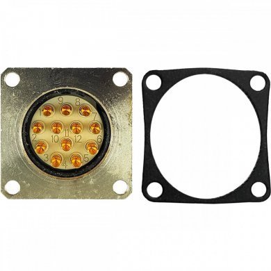 9946078012 Conector macho M23 12T IP67 150V 8A não blindado