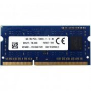 Kingston Memoria 4GB DDR3 1600MHz 1.35V SODIMM Low Voltage PC3L-12800S 204 pinos