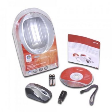 9DR-00001 Microsoft Wireless Notebook Presenter Mouse 8000