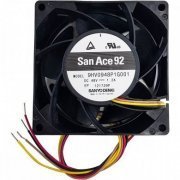 Fan San Ace 92 48V 1.2A 180CFM 92x92x38mm 4 fios / SANYO DEN ...