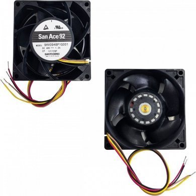 9HV0948P1G001 Fan San Ace 92 48V 1.2A 180CFM 92x92x38mm