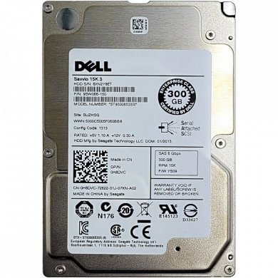 9SW066-150 HD DELL 300GB 15K SAS 6Gbs 2.5 Polegadas