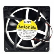 Sanyo Cooler 24V 0.32A San Ace 120x120x38mm 3 fios A90L-0001-0509