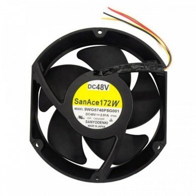 9WG5748P5G001 Sanyo Denki Cooler 48V 2.91A 140W 172x51mm 4 fios