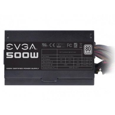 =100-W1-0500-KR EVGA Fonte ATX 500W PFC Ativo 80 Plus White