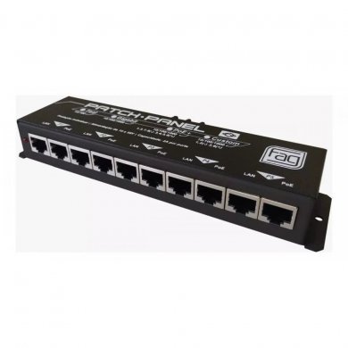 =12.01.023 Patch Panel 5 Portas Cat5E Poe Gigabit