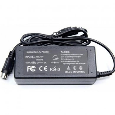  FS-180 Fonte impressora térmica 24V 3A conector 3 pinos