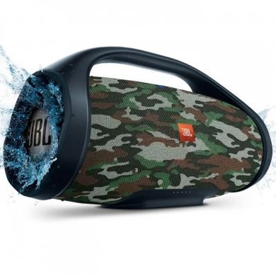JBL caixa de som Boombox camo 60W prova d água