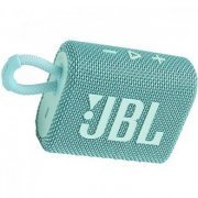 Caixa de Som Bluetooth JBL GO 3 Portable Azul Claro