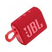 Caixa de Som Bluetooth JBL GO 3 Portable Vermelho 