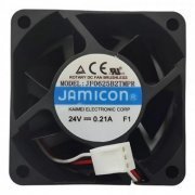 JAMICON Cooler 24V 0.21A 5.04W 60x60x25mm 3 fios 