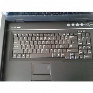 =KVM-1701A LCD KVM 17 Polegadas com Teclado e Mouse USB