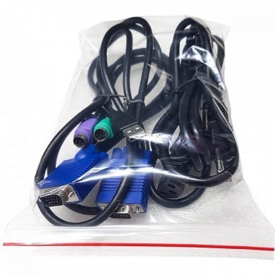 =KVM-1701A LCD KVM 17 Polegadas com Teclado e Mouse USB