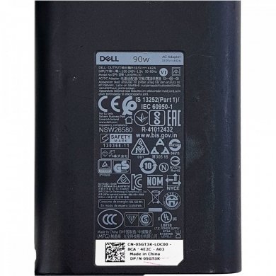 Fonte carregador original DELL 90W 19.5V 4.62A