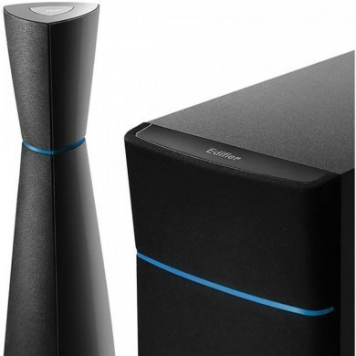 =M3200 Edifier caixa de som 2.1 M3200 34W preta e azul