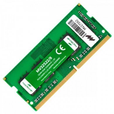 =MV32S22/8 Macrovip Memória 8GB DDR4 3200MHz SODIMM CL22