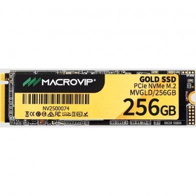 Macrovip SSD 256GB M.2 NVMe Gold PCIe Gen3x4