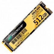 Macrovip SSD 512GB M.2 NVMe Gold PCIe Gen3x4 leitura 2400MB/s escrita 1600MB/s