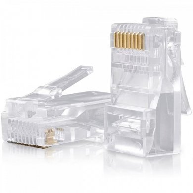 =RJ45-112-UN Conector CAT6 RJ45 Macho (Unidade)