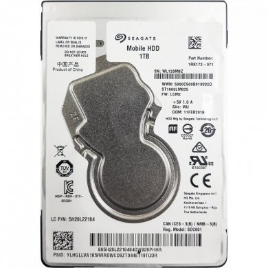 =ST1000LM035 HD Seagate 1TB 128MB SATA3 6Gbps 2.5 Pol