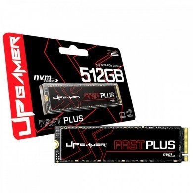 =UPG3K512FSTPLUS Upgamer SSD 512GB M.2 NVMe Fast Plus PCIe Gen3x4