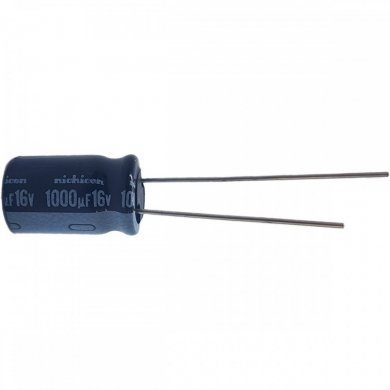 Capacitor eletrolitico Nichicon 1000uF 16V (Kit 10)