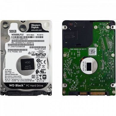=WD5000LPLX WD HD Black 500GB 2.5 Pol SATA3 6Gb/s 7200RPM
