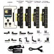 Programador AY A108 Bateria Face ID Truetone conjunto completo com 20 peças