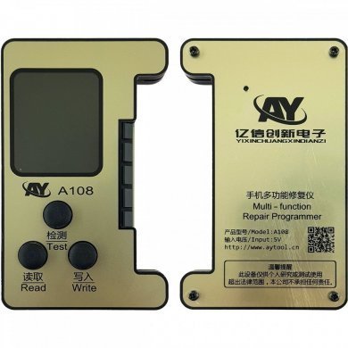 A108 Programador AY A108 Bateria Face ID Truetone