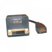 Adaptador HDMI Macho para HDMI Femea e DVI-D Dual-Lin ...