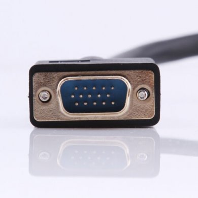 Adaptador 1x VGA Macho para 2x VGA Femea