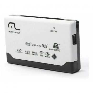 AC076 Multilaser Leitor De Cartão Universal Externo
