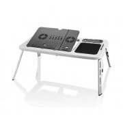 Mesa Portátil para Notebook Multilaser com Cooler e 4