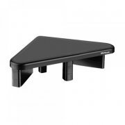 Multilaser suporte de mesa triangular preto ajuste de