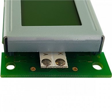 AC202BYI Display LCD 16x3cm verde com black bignumber