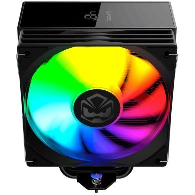 ACDLYBV Pcyes air cooler Duley Black Vulcan ARGB com Display