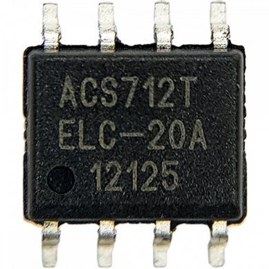 CI ACS712T Sensor de corrente Hall AC/DC 20A SOIC-8